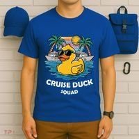 Funny Duck Cruise Rubber Duck Squad Vacation Cruise Ship Gift T-Shirt thumb 6