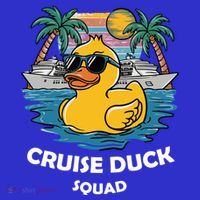 Funny Duck Cruise Rubber Duck Squad Vacation Cruise Ship Gift Mousepad thumb 1