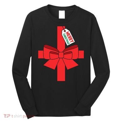 Funny Diy Christmas Present Costume Long Sleeve Shirt