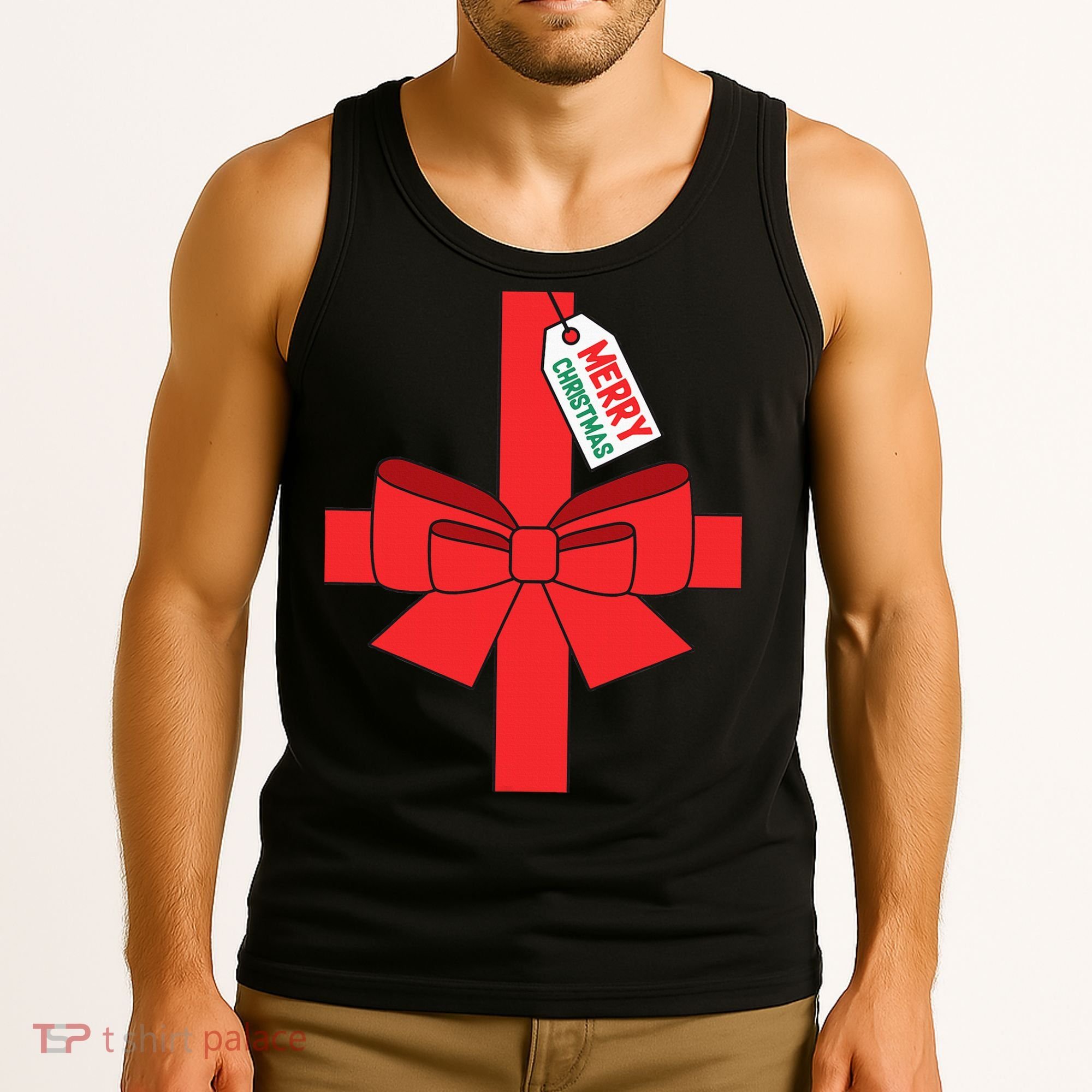 Funny Diy Christmas Present Costume Tank Top