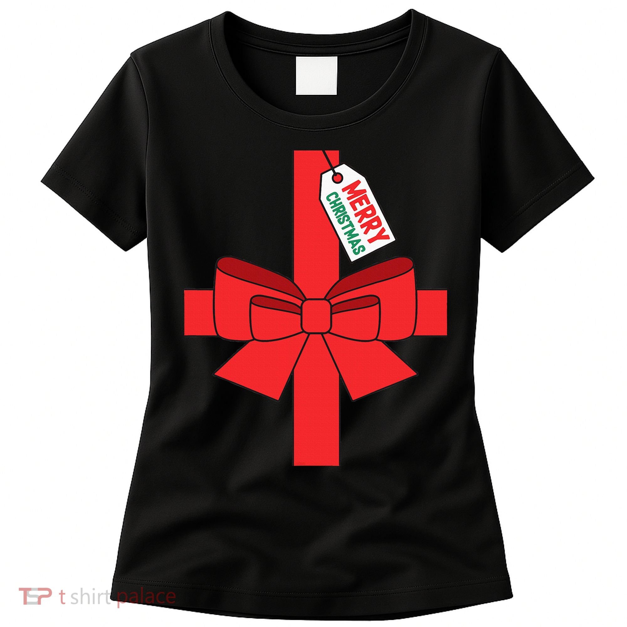 Funny Diy Christmas Present Costume Women's T-Shirt