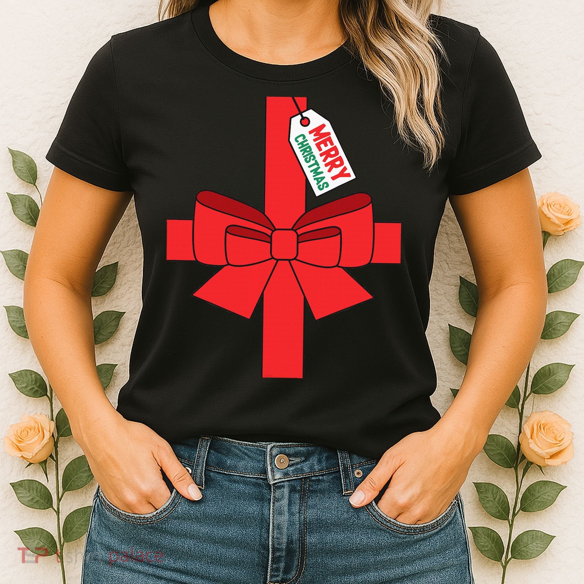 Funny Diy Christmas Present Costume Women's T-Shirt