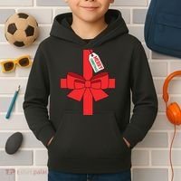 Funny Diy Christmas Present Costume Kids Hoodie thumb 2