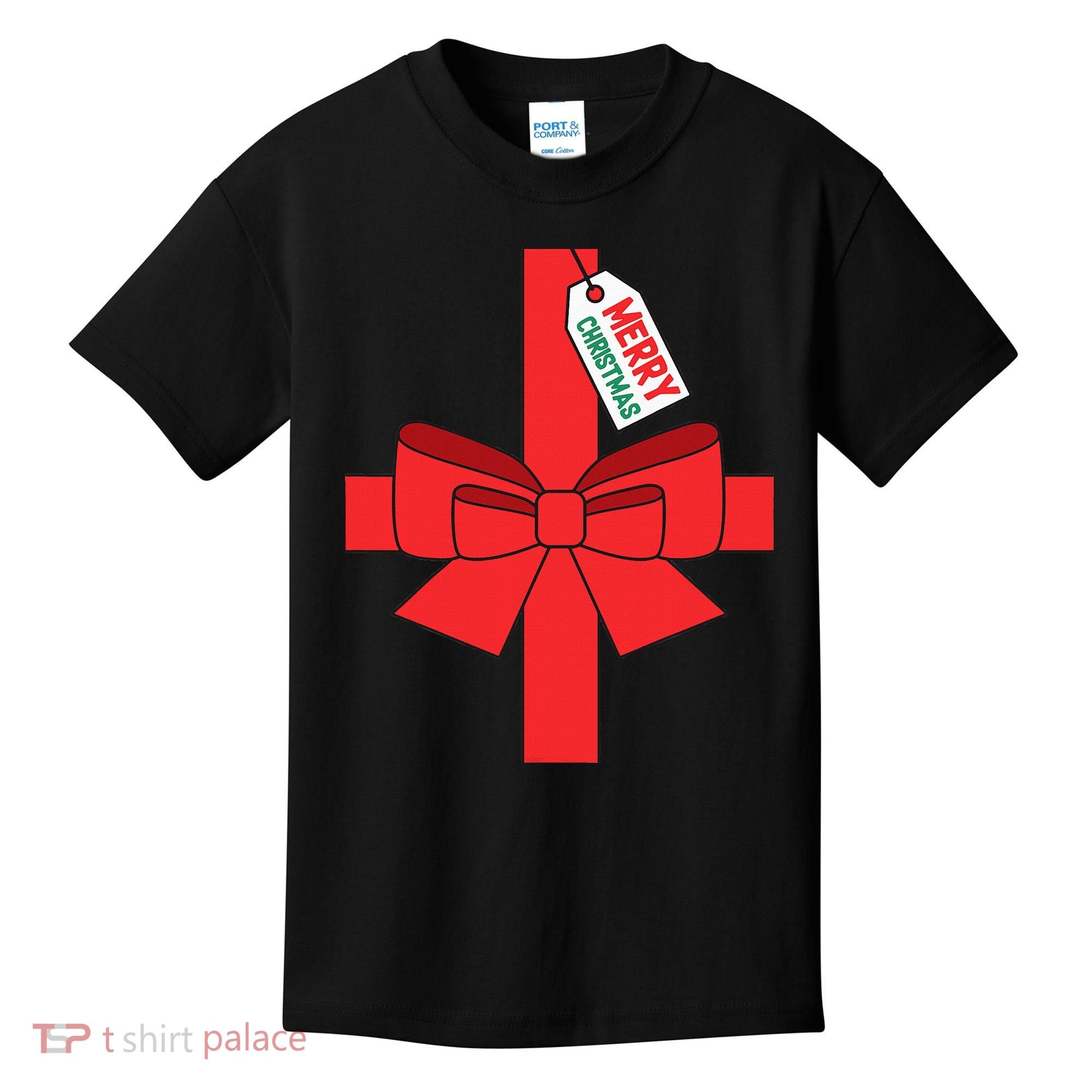 Funny Diy Christmas Present Costume Kids T-Shirt