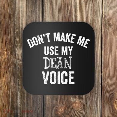 Funny Dean College University Department Promotion Gift Coaster