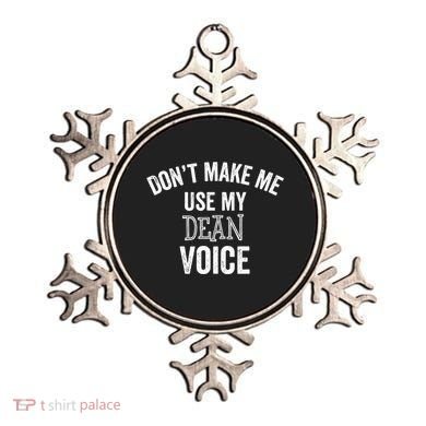 Funny Dean College University Department Promotion Gift Ornament
