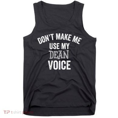 Funny Dean College University Department Promotion Gift Tank Top
