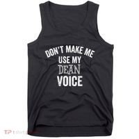 Funny Dean College University Department Promotion Gift Tank Top thumb 0