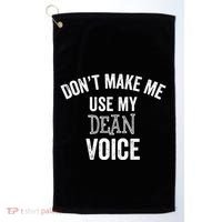 Funny Dean College University Department Promotion Gift Golf Towel thumb 0