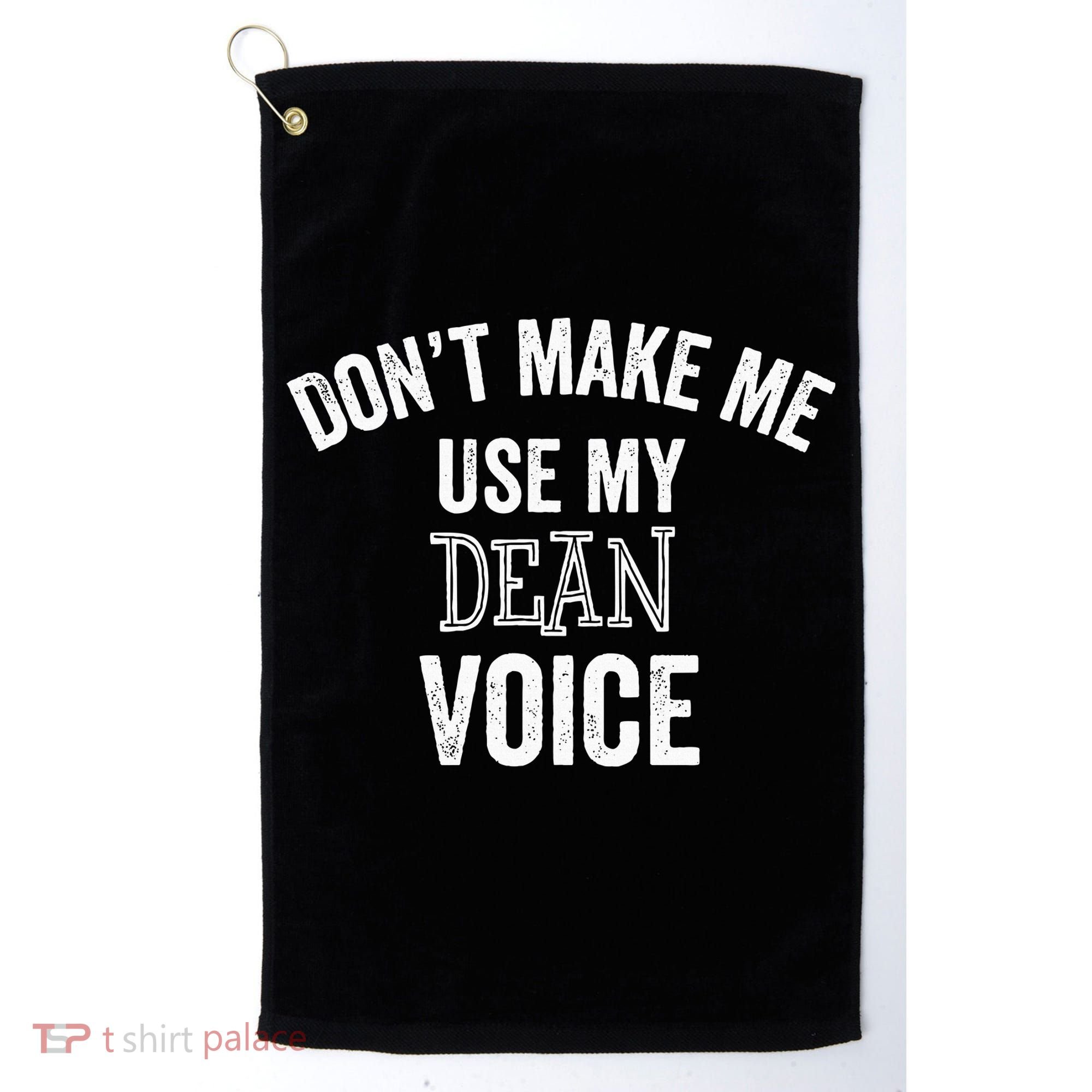 Funny Dean College University Department Promotion Golf Towel