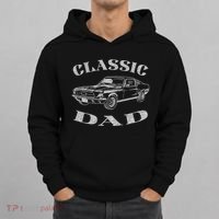 Funny Dad Classic Car Graphic Hoodie thumb 0