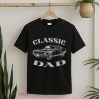 Funny Dad Classic Car Graphic T-Shirt thumb 2