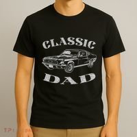 Funny Dad Classic Car Graphic T-Shirt thumb 3