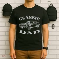 Funny Dad Classic Car Graphic T-Shirt thumb 6