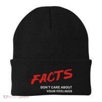 Facts DonT Care About Your Feelings Facts Music Video Beanie thumb 0