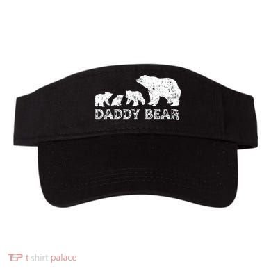 Fathers Day Daddy Bear With 3 Three Cubs Dad Father Papa Visor