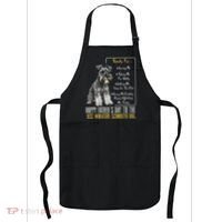 Funny Dog Dad Happy Fathers Day The Best Miniature Schnauzer Dad Apron thumb 0