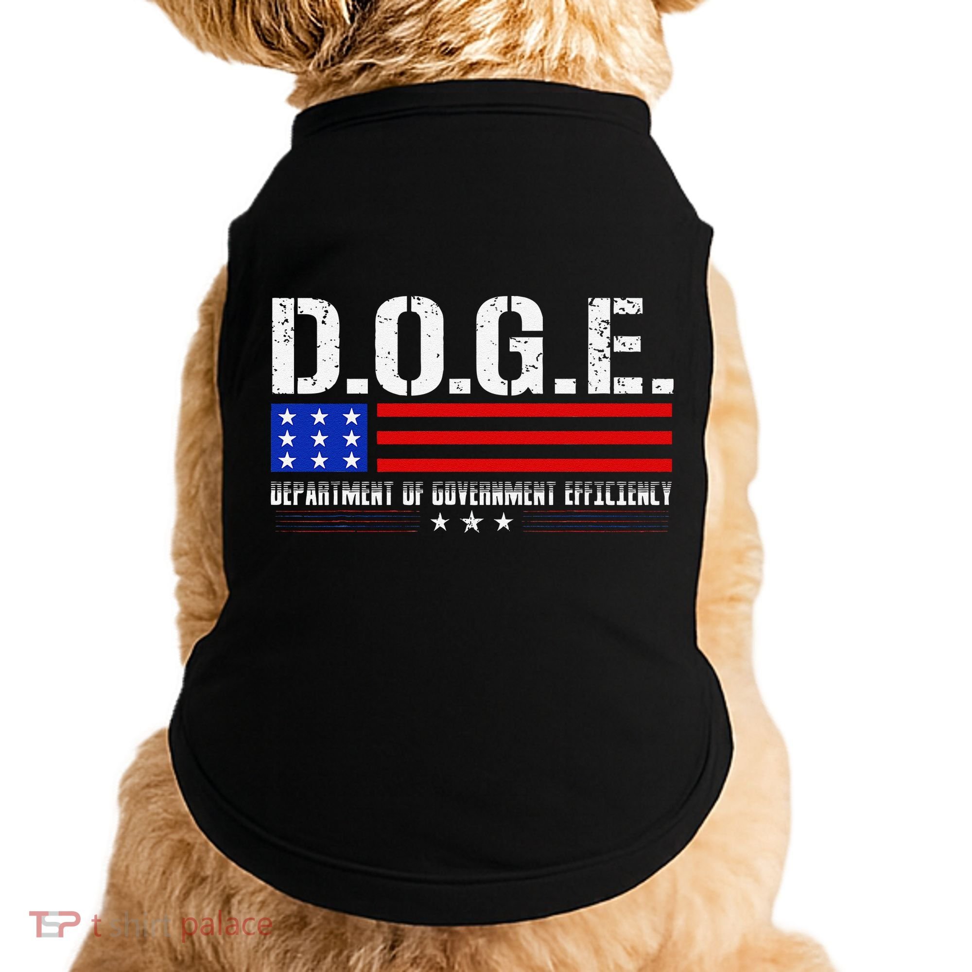 Funny Doge D.O.G.E. Department Of Government Efficiency Meme Doggie Tank