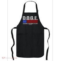 Funny Doge D.O.G.E. Department Of Government Efficiency Meme Apron thumb 0