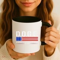 Funny Doge D.O.G.E. Department Of Government Efficiency Meme Coffee Mug thumb 3