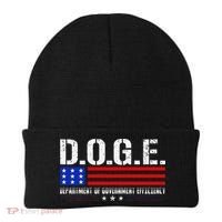 Funny Doge D.O.G.E. Department Of Government Efficiency Meme Beanie thumb 0