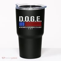 Funny Doge D.O.G.E. Department Of Government Efficiency Meme Tumbler thumb 0