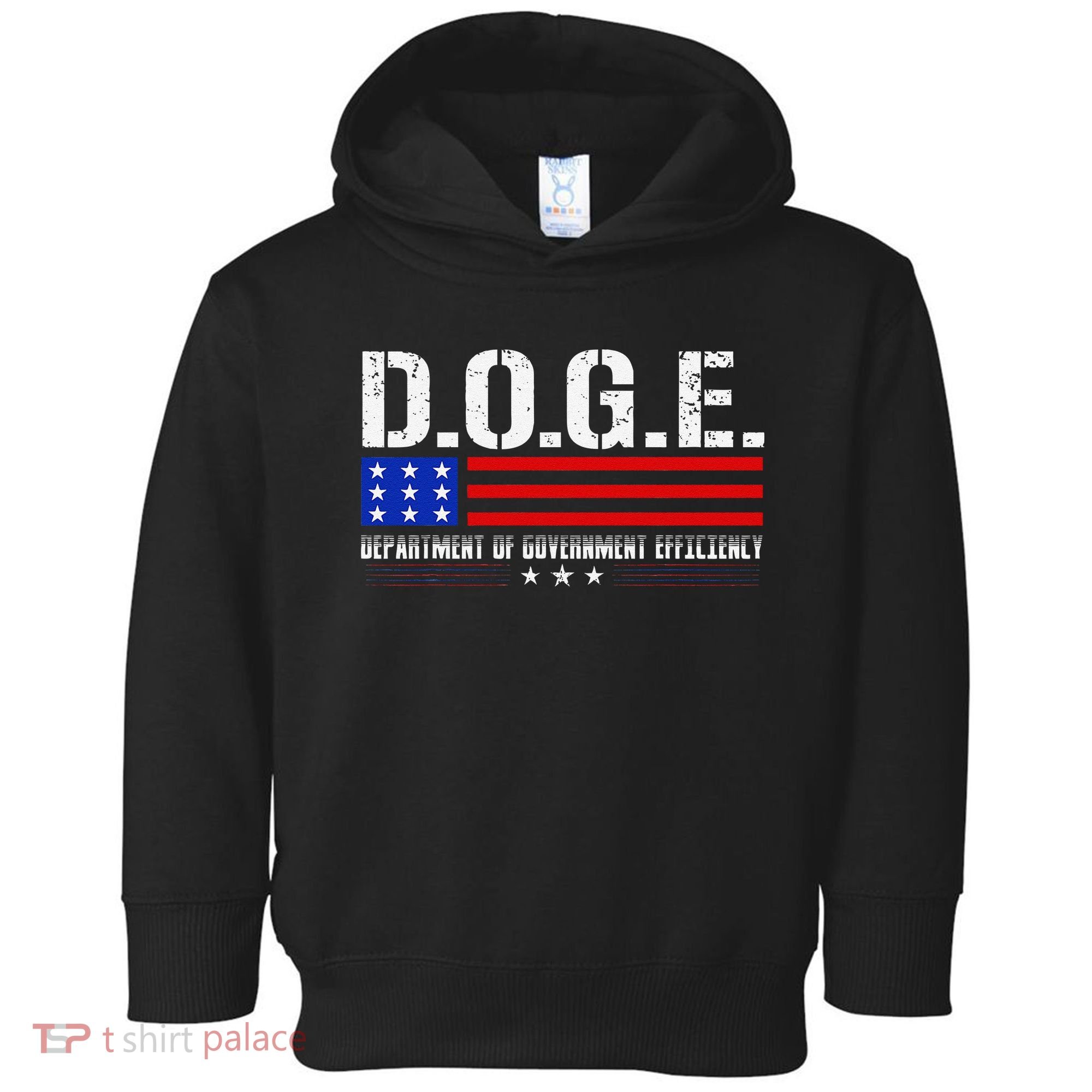 Funny Doge D.O.G.E. Department Of Government Efficiency Meme Toddler Hoodie