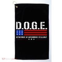 Funny Doge D.O.G.E. Department Of Government Efficiency Meme Golf Towel thumb 0
