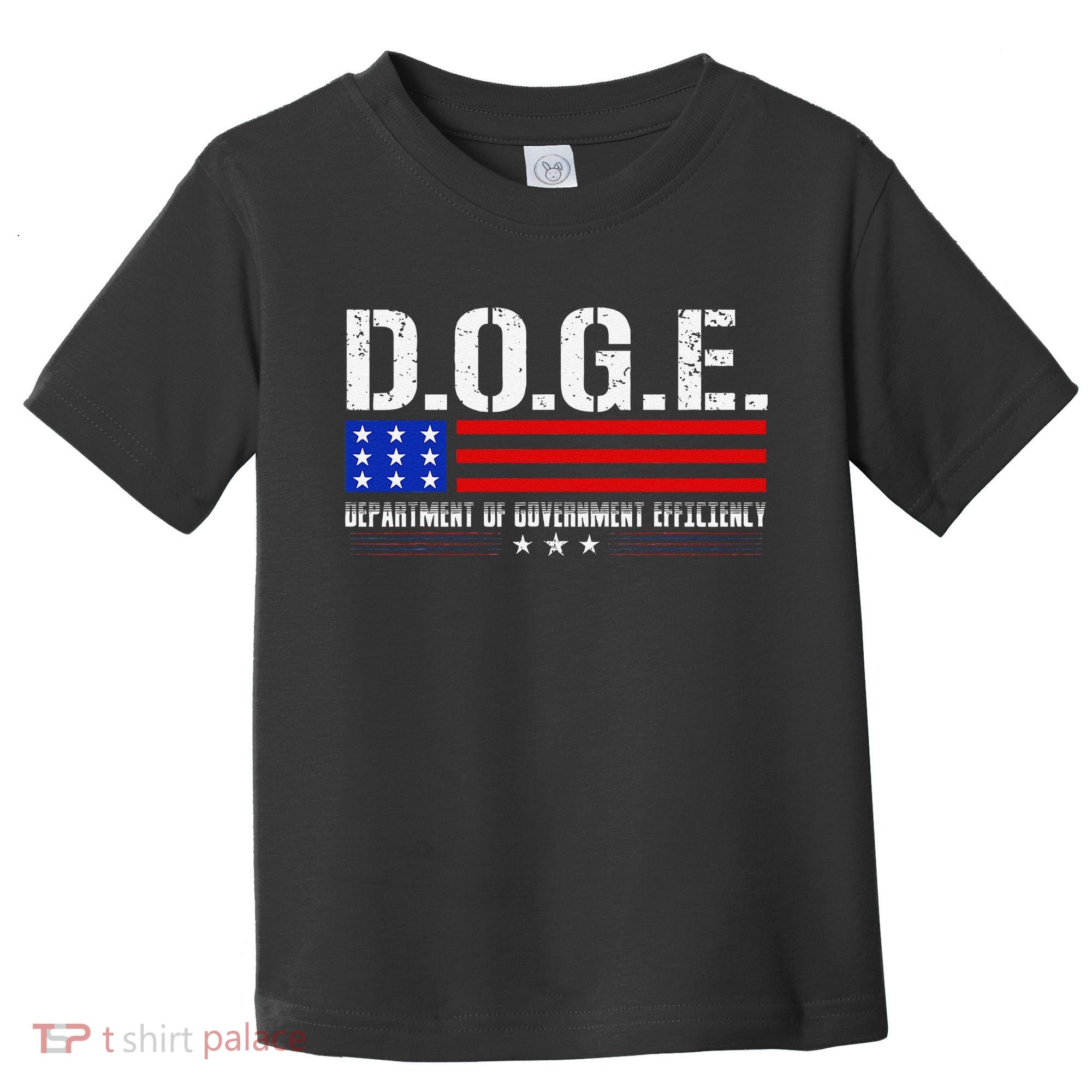 Funny Doge D.O.G.E. Department Of Government Efficiency Meme Toddler T-Shirt