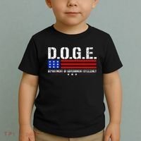 Funny Doge D.O.G.E. Department Of Government Efficiency Meme Toddler T-Shirt thumb 2