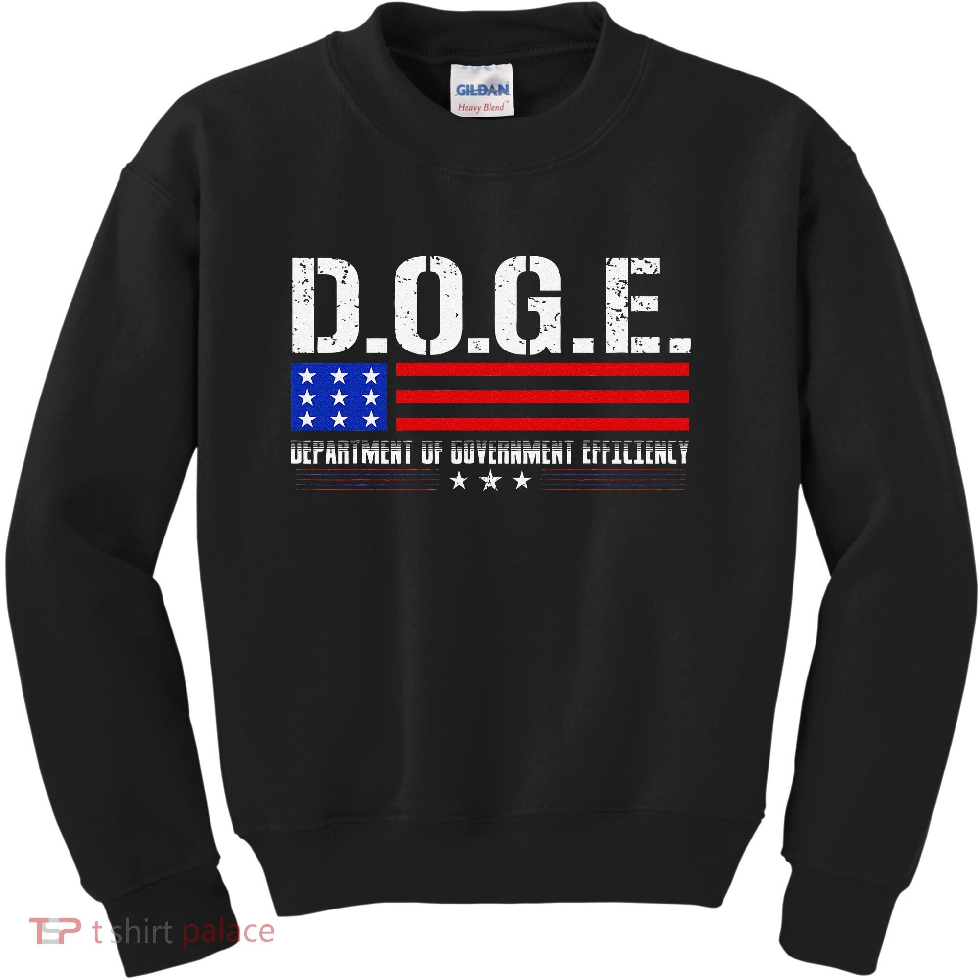 Funny Doge D.O.G.E. Department Of Government Efficiency Meme Kids Sweatshirt
