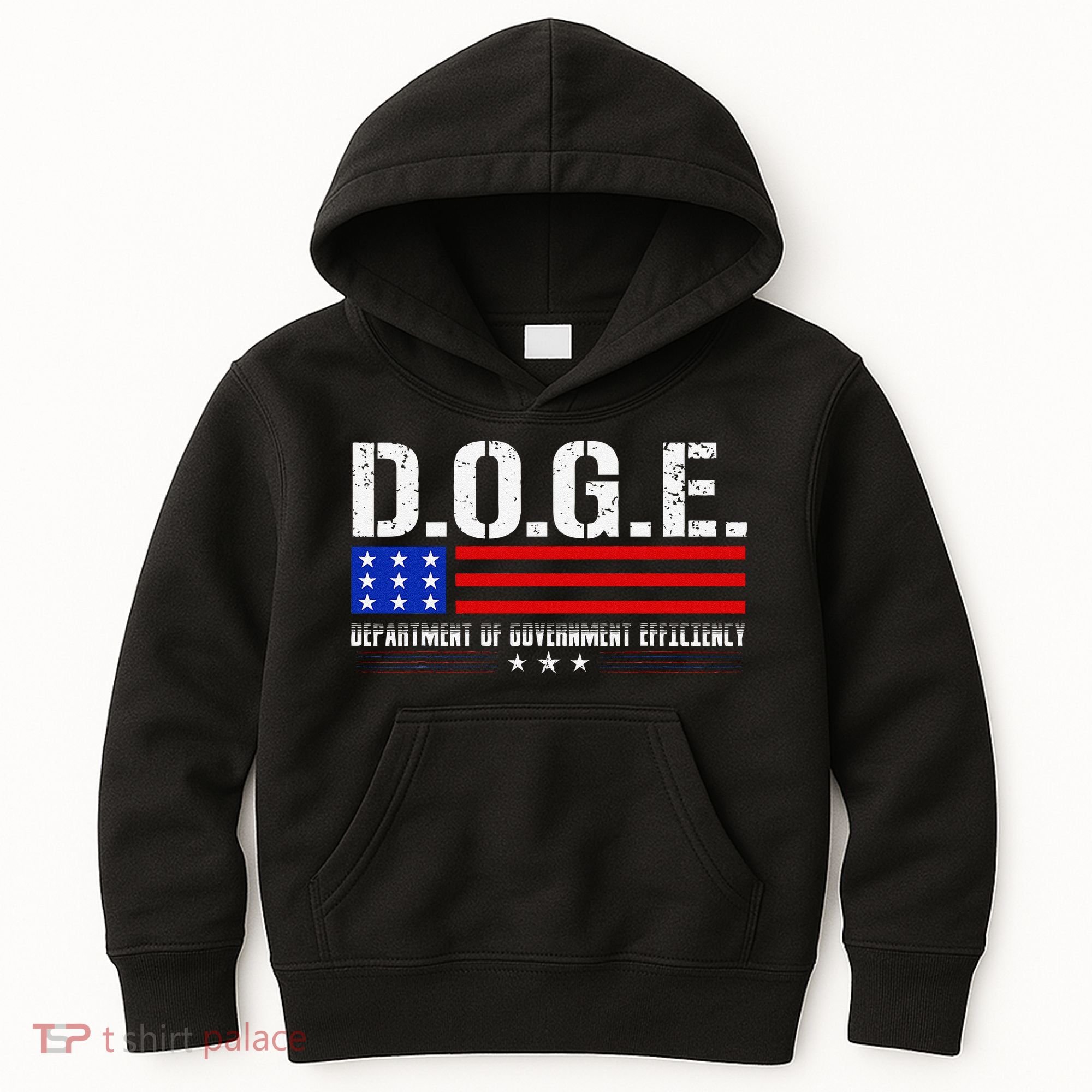 Funny Doge D.O.G.E. Department Of Government Efficiency Meme Kids Hoodie