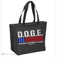 Funny Doge D.O.G.E. Department Of Government Efficiency Meme Tote Bag thumb 2