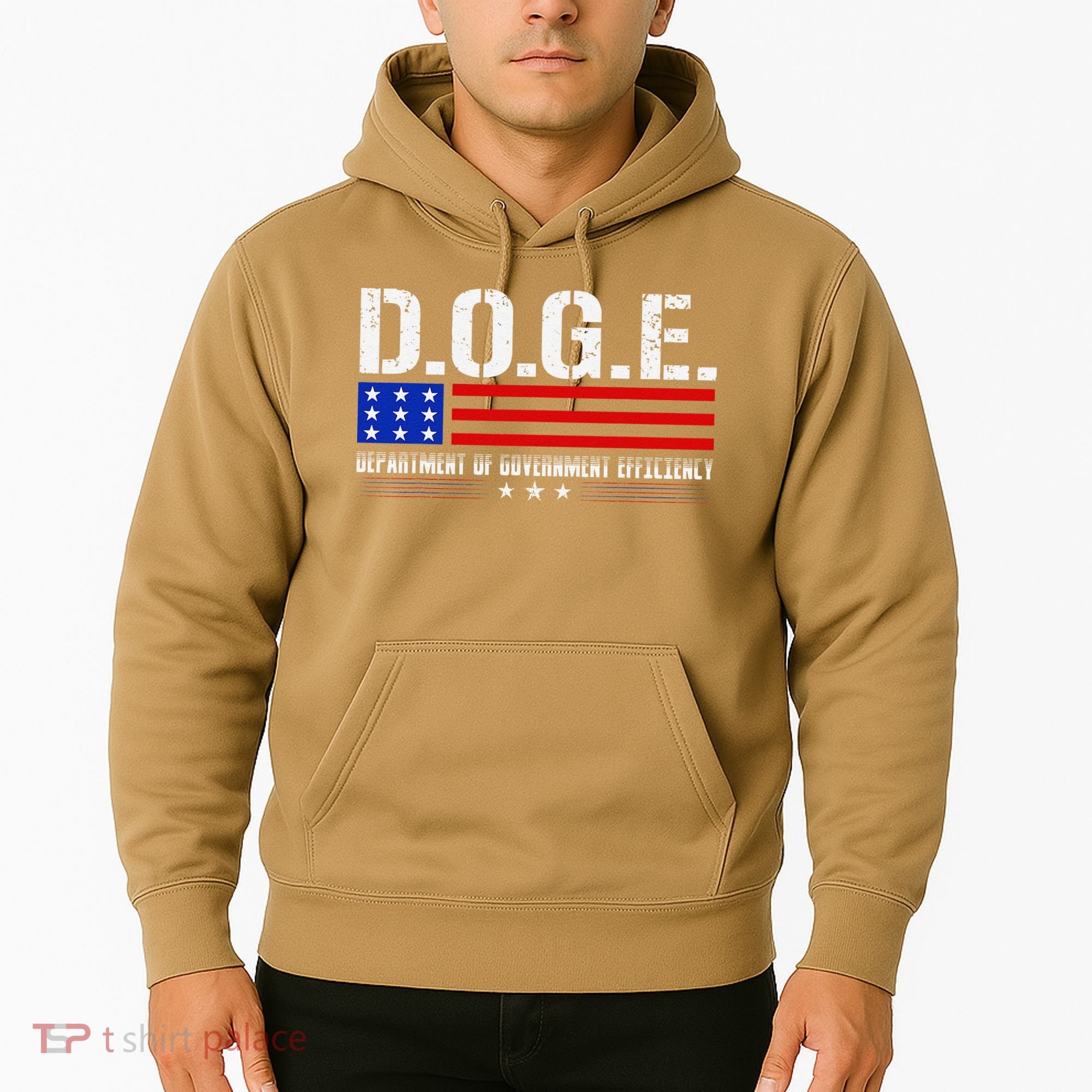 Funny Doge D.O.G.E. Department Of Government Efficiency Meme Hoodie
