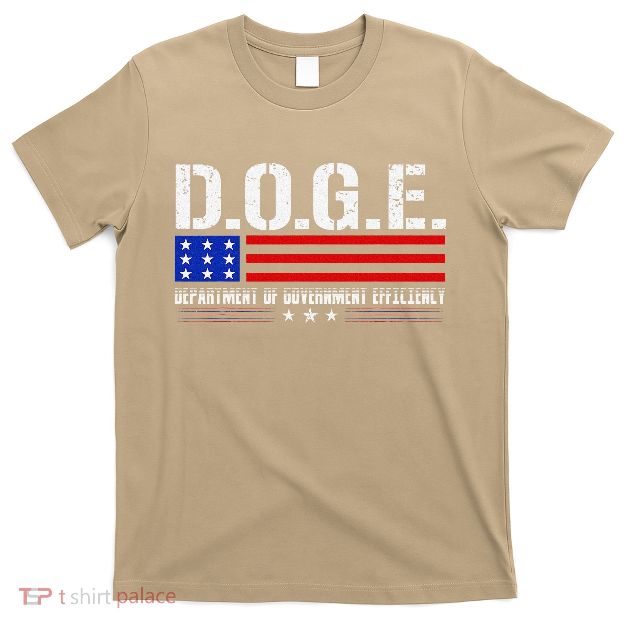Funny Doge D.O.G.E. Department Of Government Efficiency Meme T-Shirt