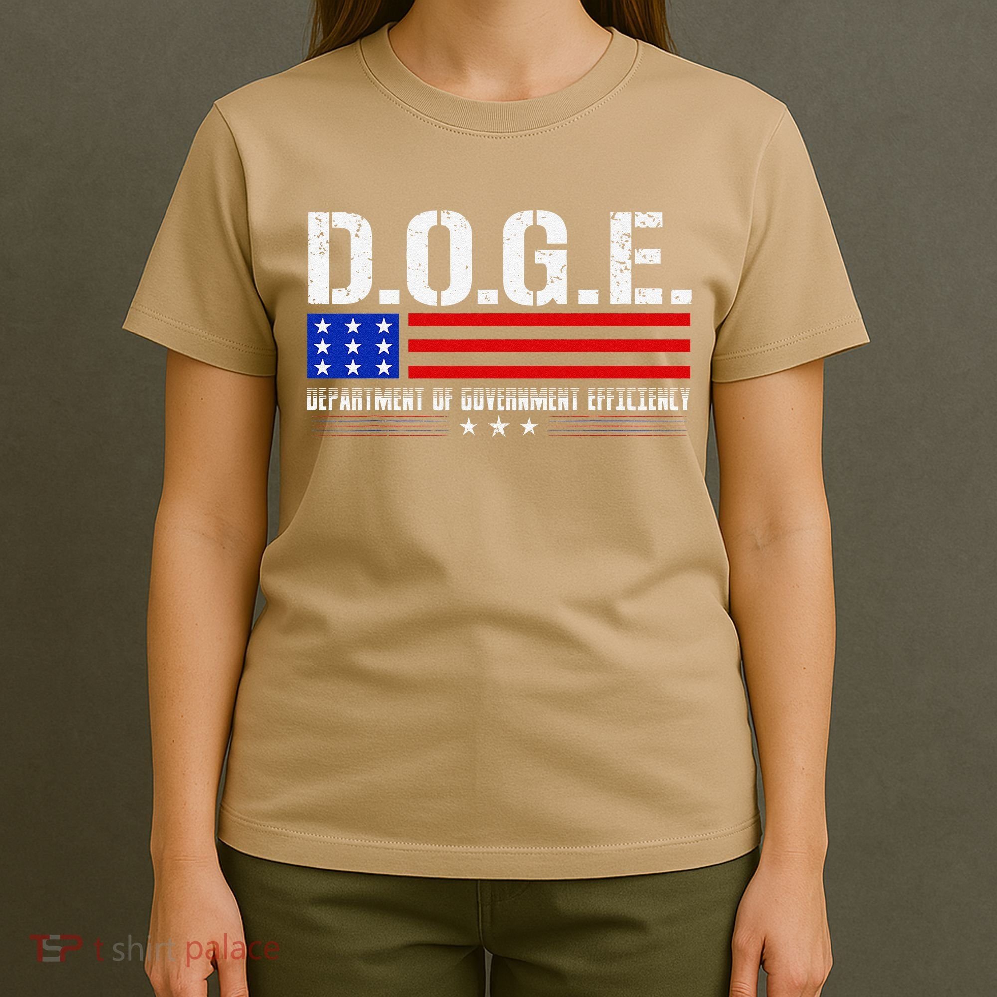 Funny Doge D.O.G.E. Department Of Government Efficiency Meme T-Shirt