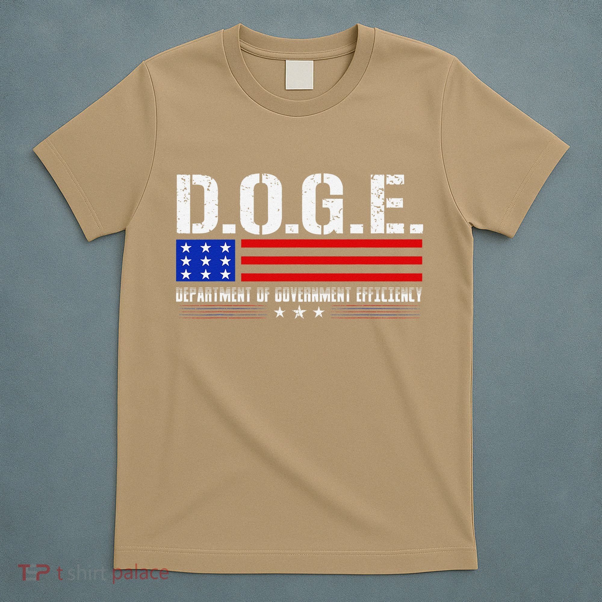 Funny Doge D.O.G.E. Department Of Government Efficiency Meme T-Shirt