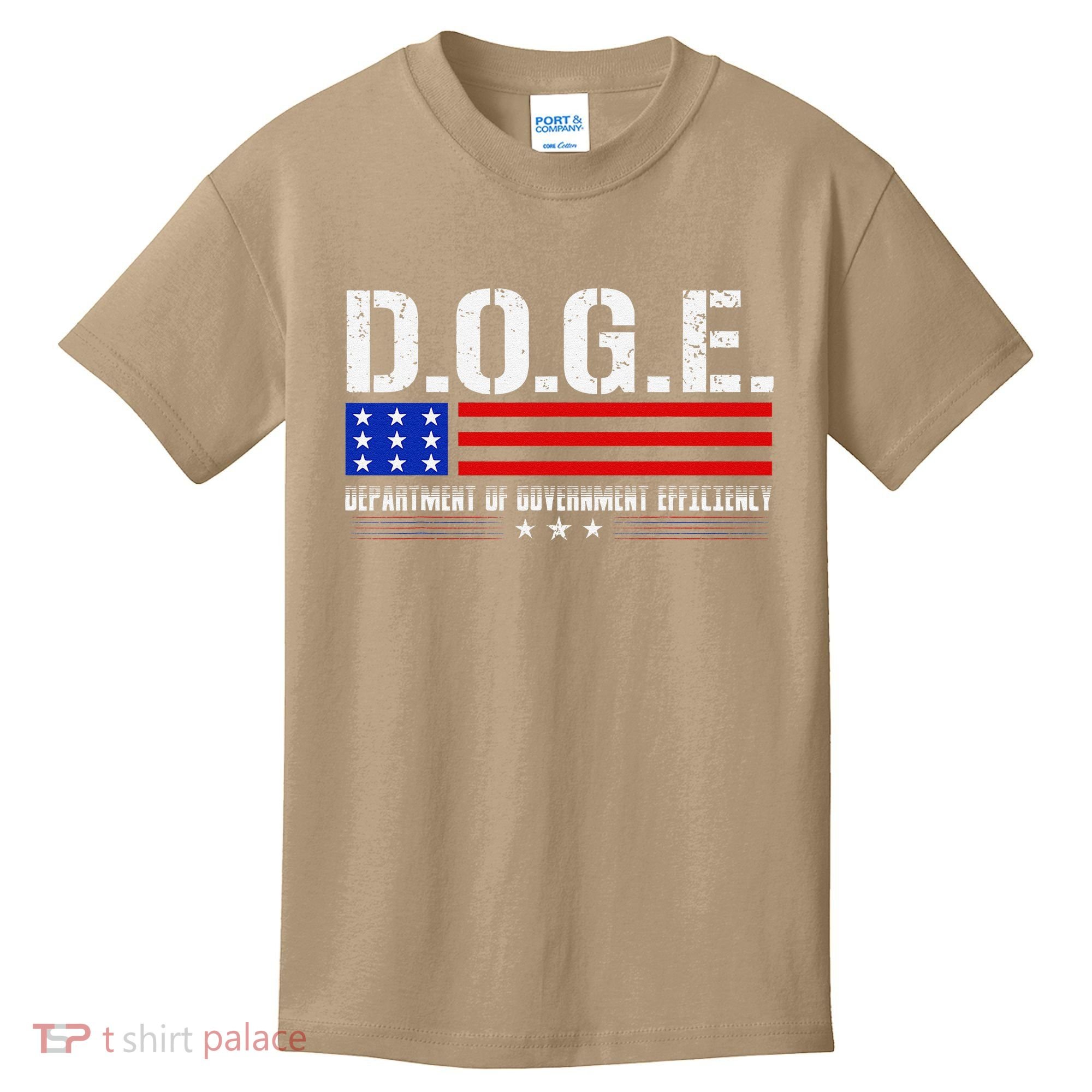 Funny Doge D.O.G.E. Department Of Government Efficiency Meme Kids T-Shirt