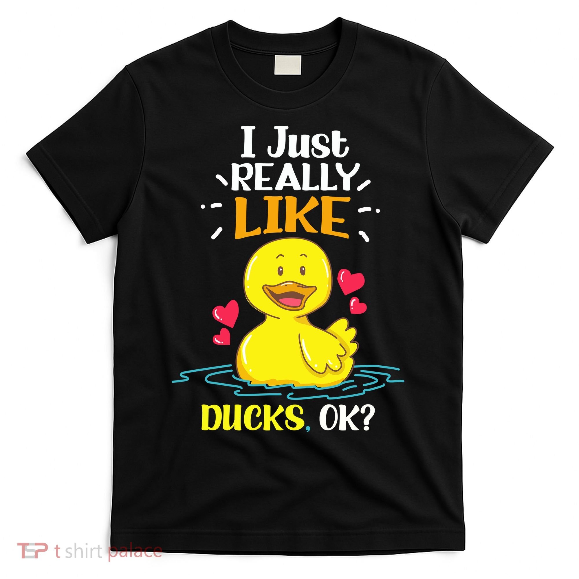 Funny Duck Ducks Rubber Gift T-Shirt