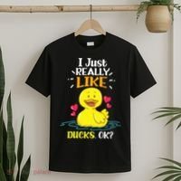 Funny Duck Ducks Rubber Gift T-Shirt thumb 2