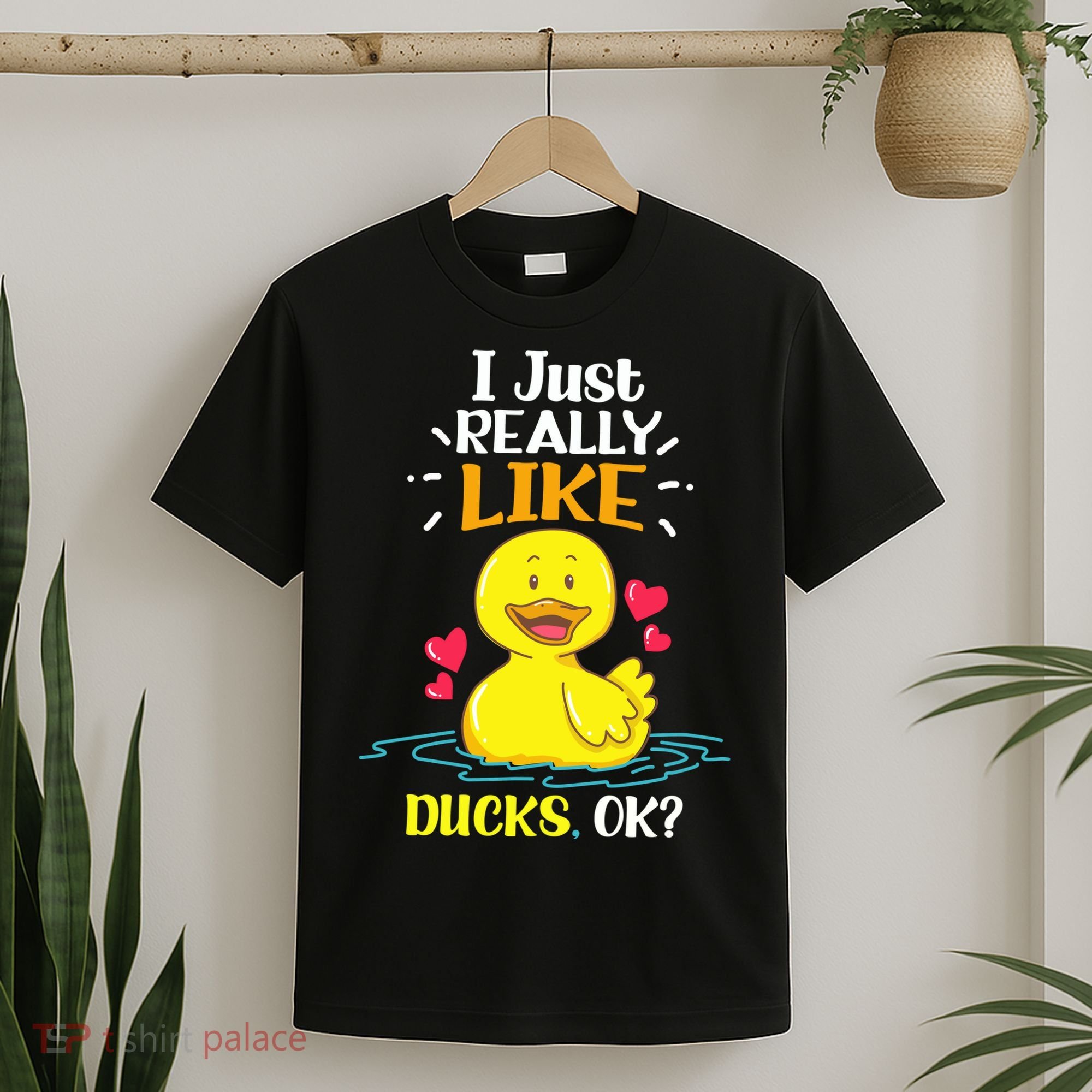 Funny Duck Ducks Rubber Gift T-Shirt
