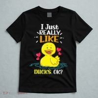 Funny Duck Ducks Rubber Gift T-Shirt thumb 5