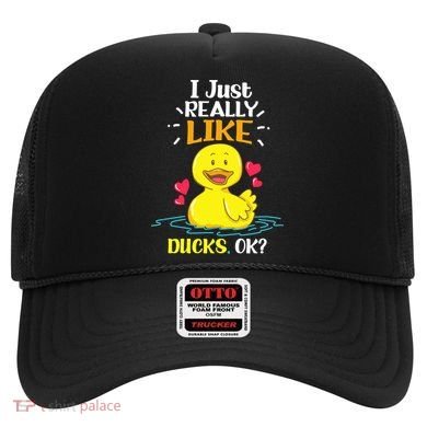 Funny Duck Ducks Rubber Gift Hat
