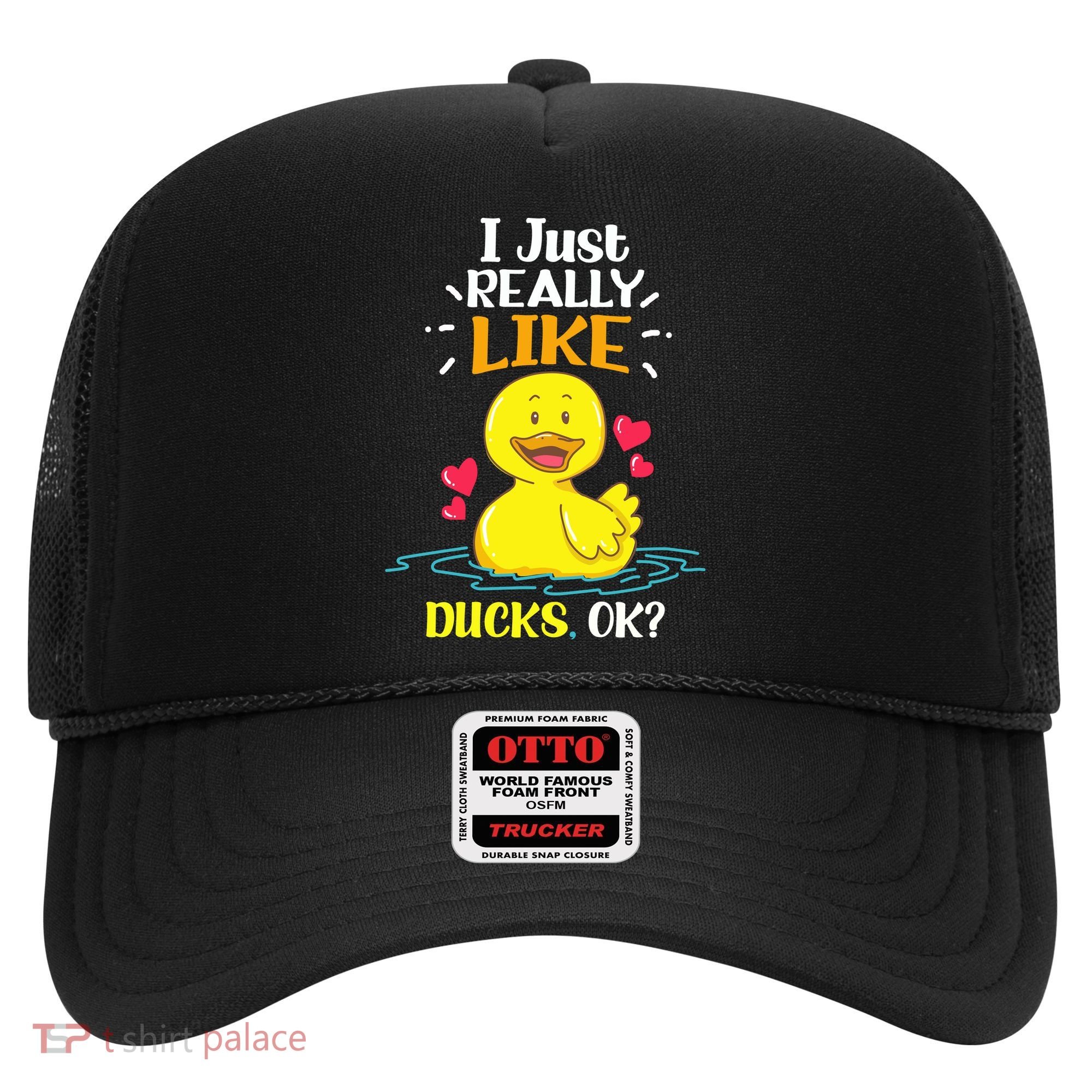 Funny Duck Ducks Rubber Gift Hat