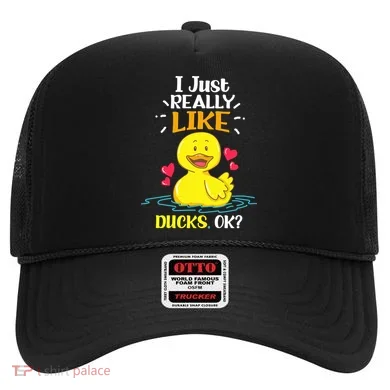 Funny Duck Ducks Rubber Gift Hat
