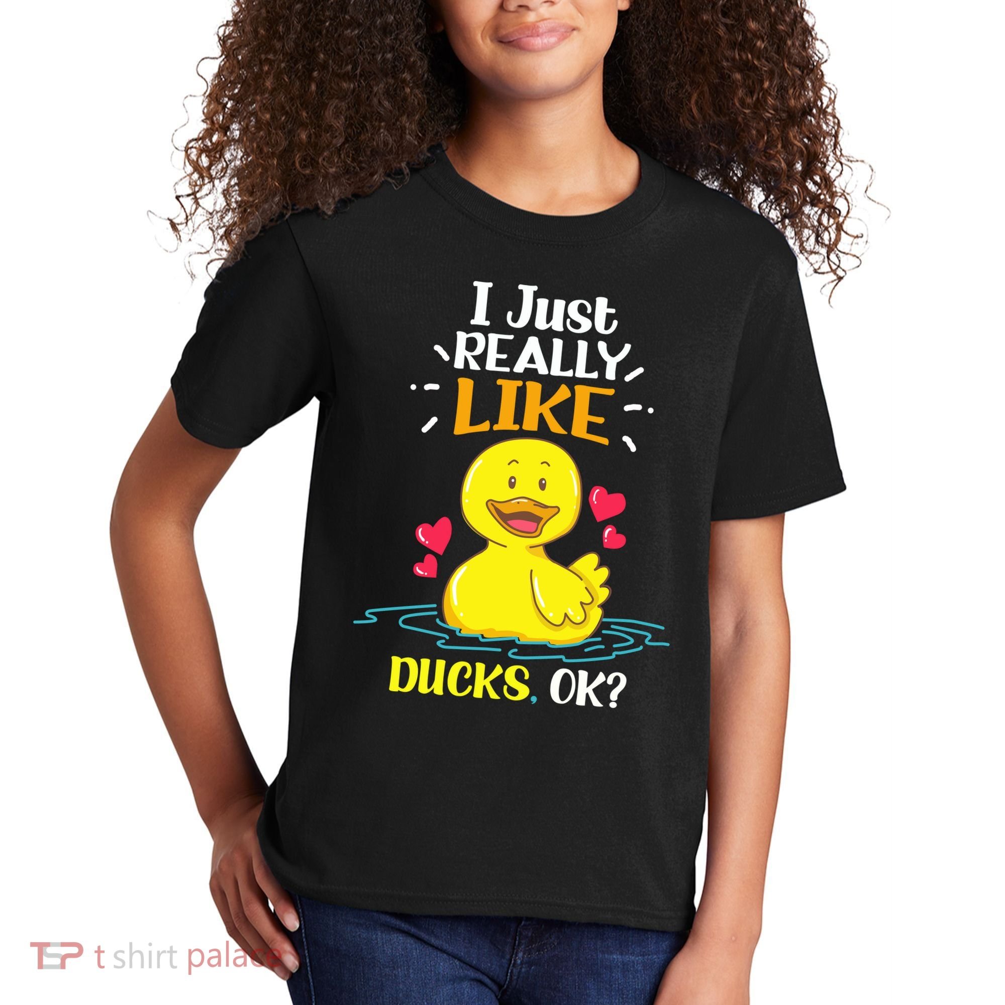 Funny Duck Ducks Rubber Gift Kids T-Shirt