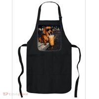 Funny Dachshund Drinking Iced Coffee Apron thumb 0