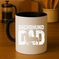 Funny Dachshund Dad Dog Lover Dachshund Father Dog Owner Coffee Mug thumb 4