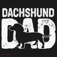 Funny Dachshund Dad Dog Lover Dachshund Father Dog Owner Baby Bodysuit thumb 2