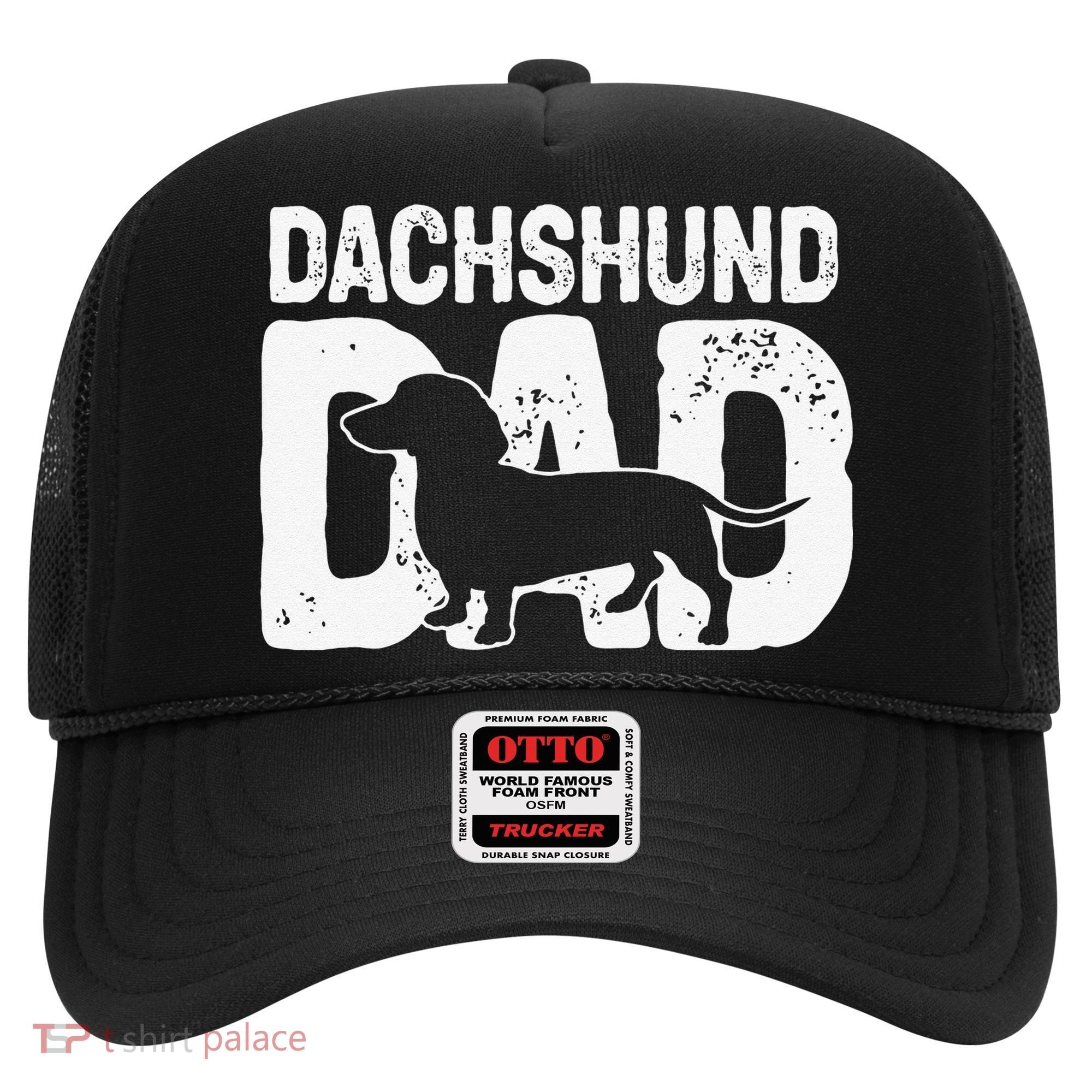 Funny Dachshund Dad Dog Lover Dachshund Father Dog Owner Hat